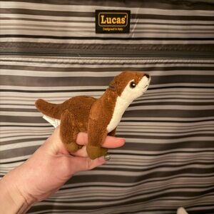 Small Pets Brown Plush Otter Toy